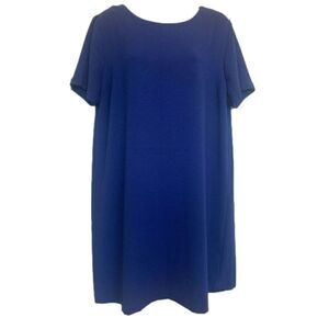 ‎Bobeau EUC Blue Dress